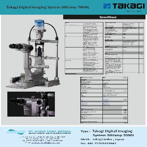 TAKAGI DIGITAL IMAGING SYSTEM SLIT LAMP 700 GL